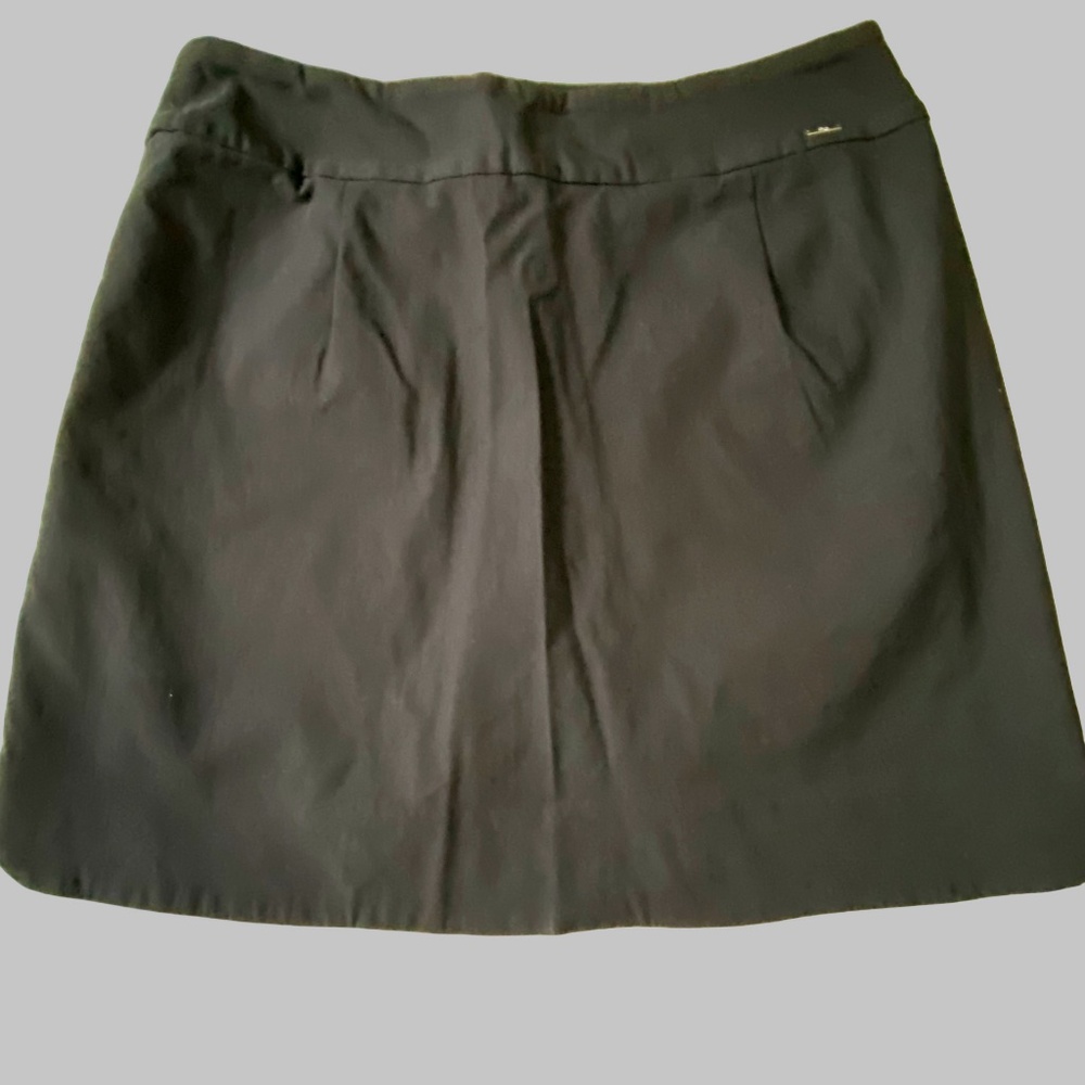 S.C.& CO.Womens Black Active Sports Tennis Pull On Skort- Sz-12